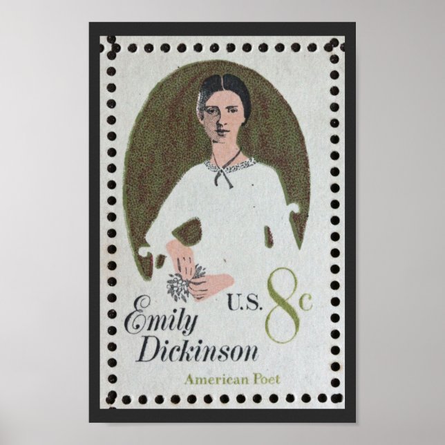 Poster Carimbo Emily Dickinson (Frente)