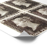 Poster - Carimbos Penny Black Postage