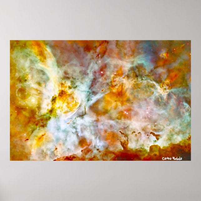 Poster Carina Nebula (Frente)