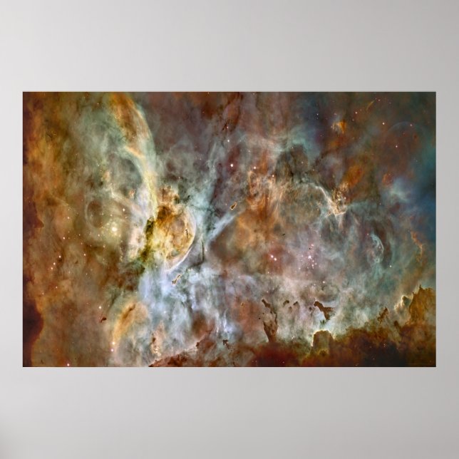 Poster Carina Nebula Extreme redimensionada 78x52 (99x48) (Frente)