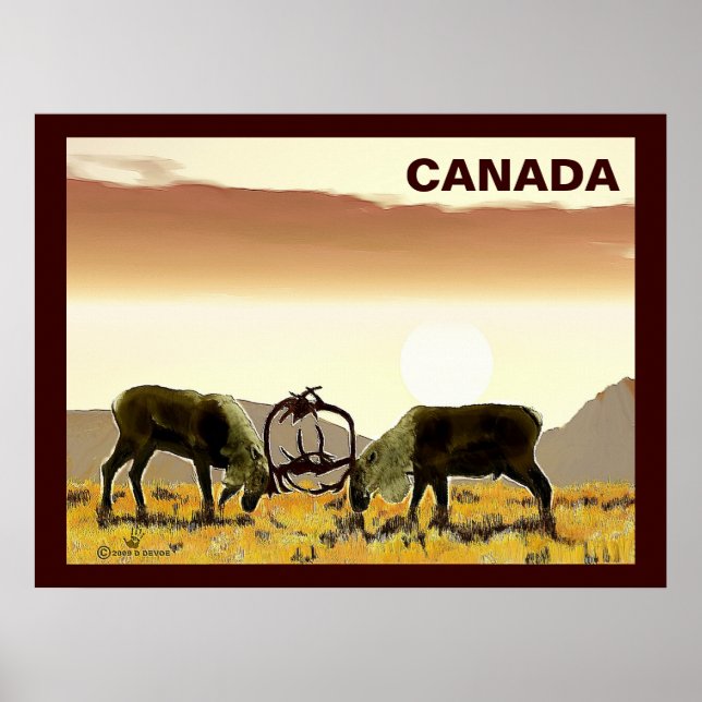 Póster Cariou Duel - Canadá (Frente)