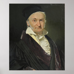 Poster Carl F Gauss