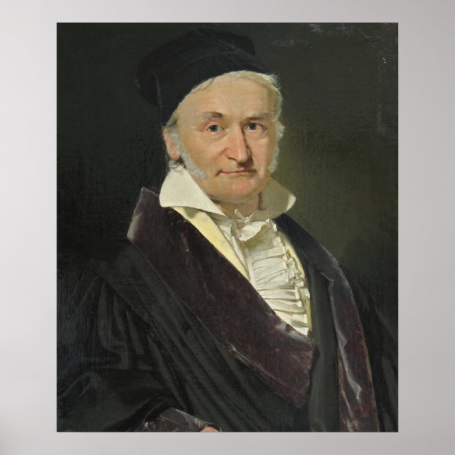 Poster Carl F Gauss (Frente)