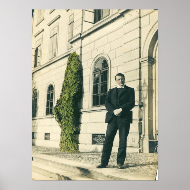 Póster Carl Gustav Jung 1910 (Frente)