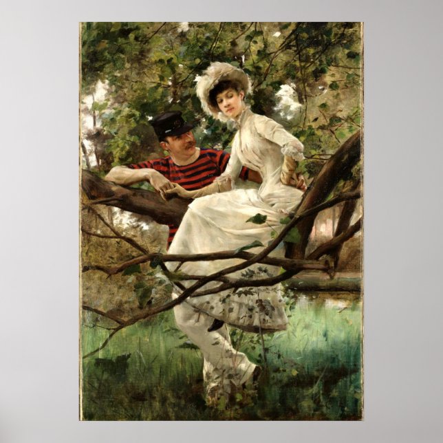 Poster Carl Larsson - Idyll (Frente)