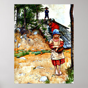 Poster Carl Larsson. Pelo Porão,