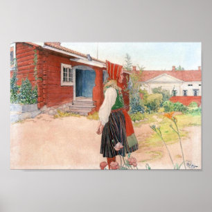 Póster Carl Larsson The Falun Home