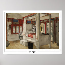Poster Carl Larsson Zedign Cartaz de Arte #303