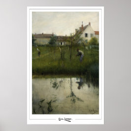 Poster Carl Larsson Zedign Cartaz de Arte #350