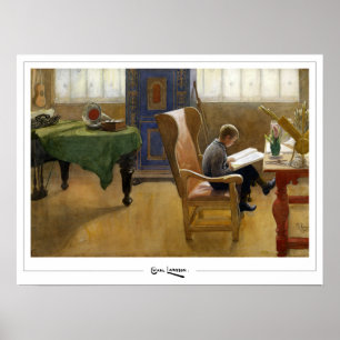 Poster Carl Larsson Zedign Cartaz de Arte #384