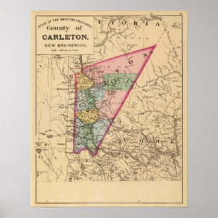 Póster Carleton Co, N.B.