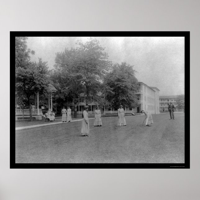 Póster Carlisle Indian School in Carlisle, PA 1901 (Frente)