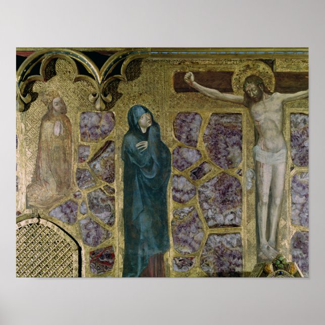 Póster Carlos IV na Prayer, Virgem e Cristo de (Frente)