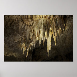 Poster Carlsbad Caverns Chandelier