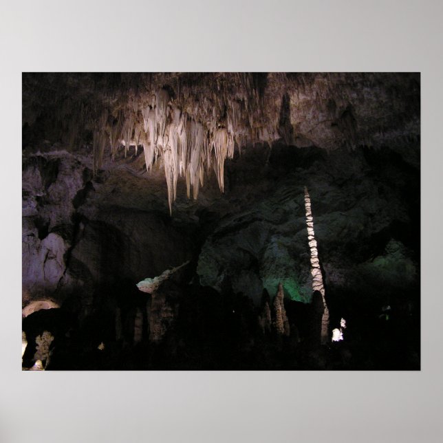 Poster Carlsbad Caverns Interior (Frente)
