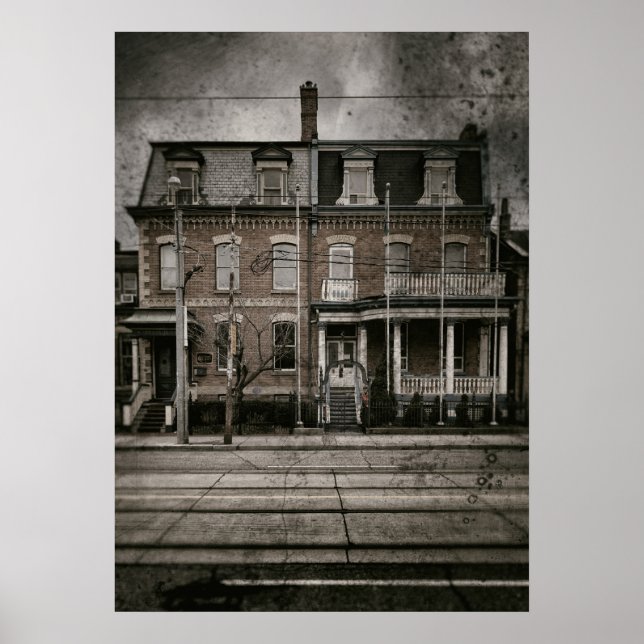 Poster Carlton Street No 9 Old Film Version (Frente)