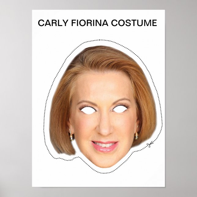 Póster Carly Fiorina Costume (Frente)