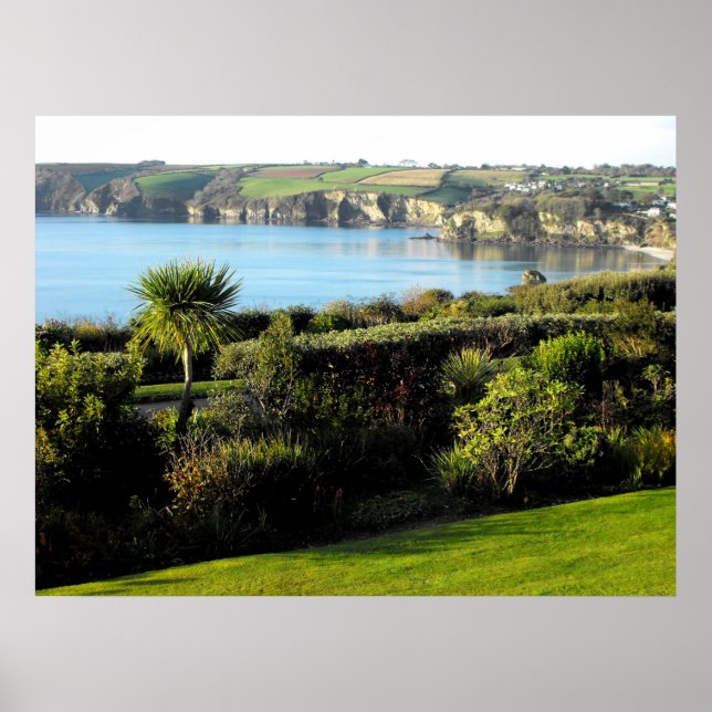 Poster Carlyon Bay, Cornwall (Frente)