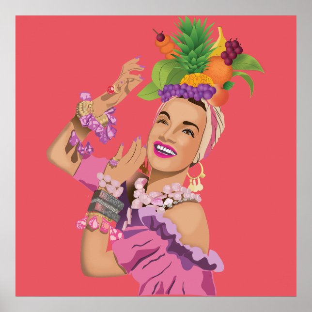 Poster Carme Miranda (Frente)