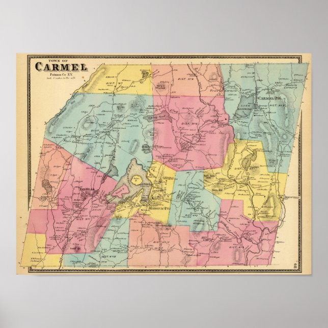 Poster Carmel, Cidade (Frente)