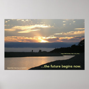 Póster Carmel Sunset Casal (Personalizar)