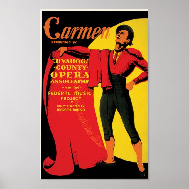 Poster Carmen (Frente)