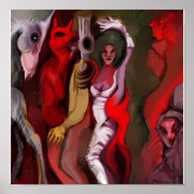 Poster Carnaval Brasil (Frente)