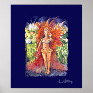 Poster Carnaval Brasil