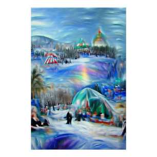 Póster Carnaval de inverno