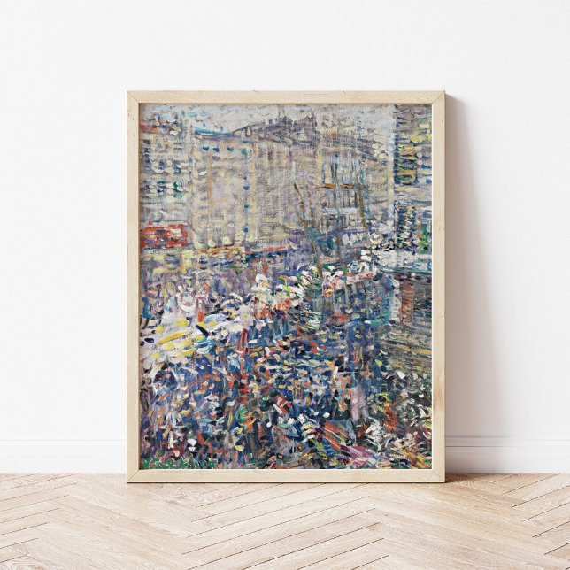 Poster Carnaval de rua, Paris | Nikolai Tarkhov (Criador carregado)