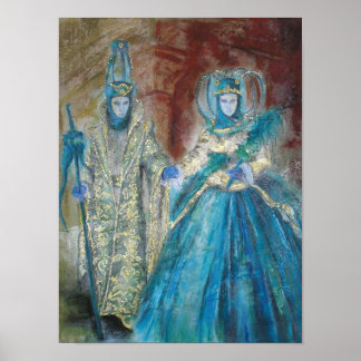 Póster Carnaval de Veneza