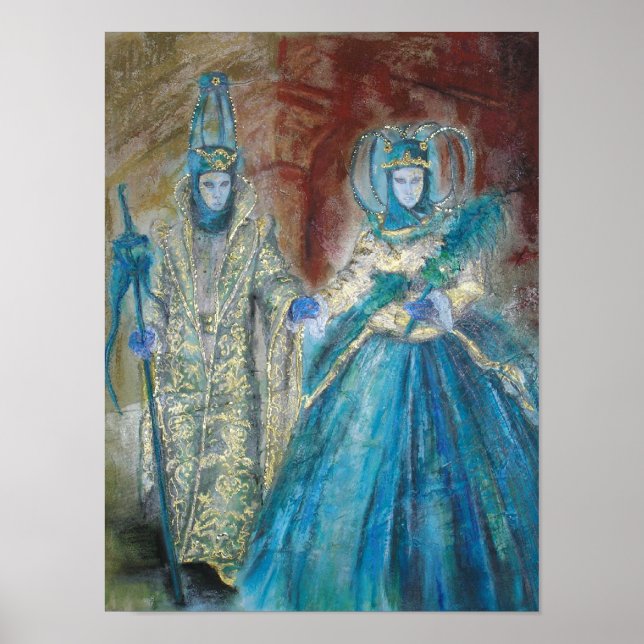 Póster Carnaval de Veneza (Frente)