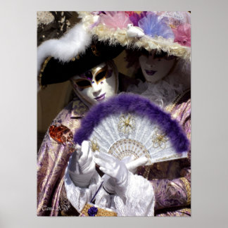 Poster Carnaval de Veneza - Amor