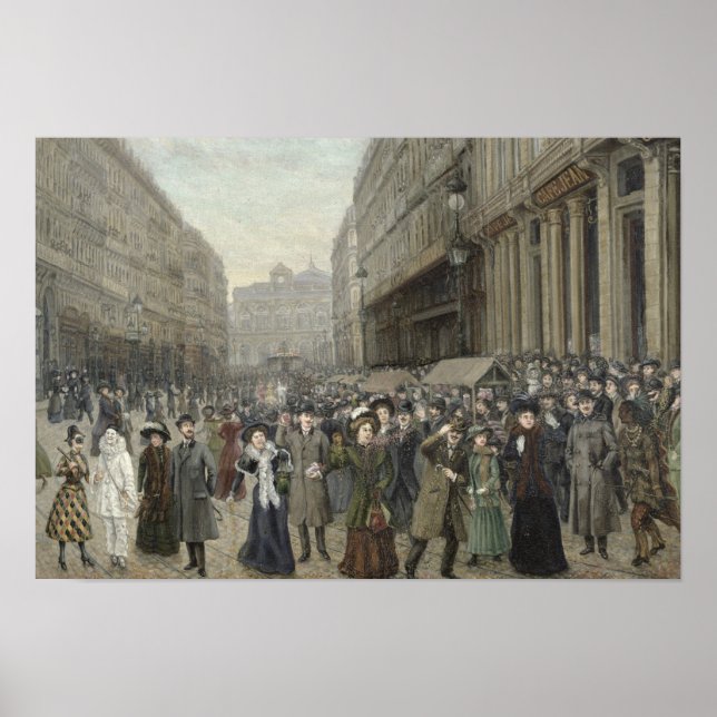 Póster Carnaval em Lille (Frente)