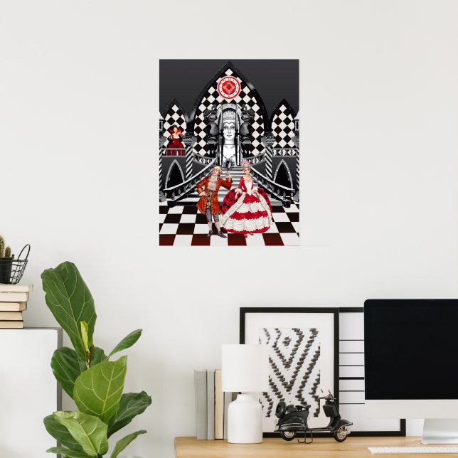 Poster Carnaval em uma terra mágica (Escritório em casa)