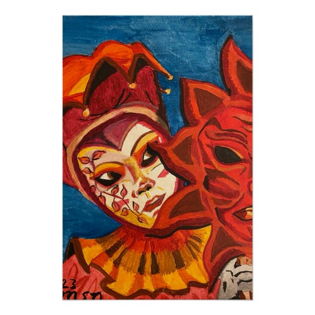 Póster Carnaval - Noite do Sol (Frente)