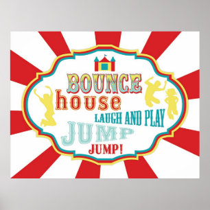 Poster Carnaval ou Sinal de Bunt House Circus