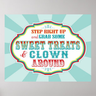 Póster Carnaval ou Sinal de Circo