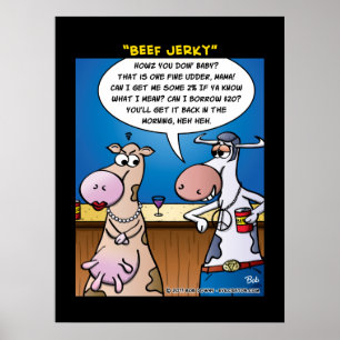 Poster "Carne de vaca seca "