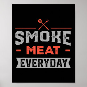 Poster Carne Fumada Carne De Churrasco Cotidiana Churrasc