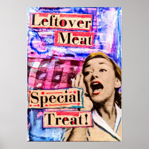 Poster Carne Restante, Tratamento Especial