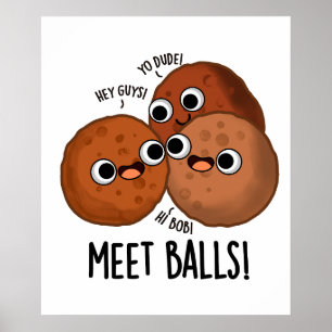 Poster Carneiro Engraçado de Meatball Social