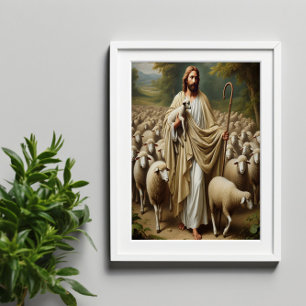 Poster Carneiros de Jesus Shepherding na Serenidade