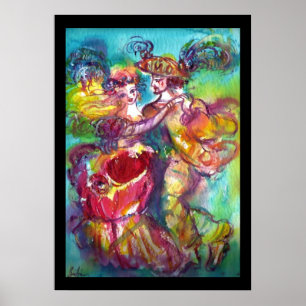 Póster CARNIVAL DANCE Venetian Mascarada Ball