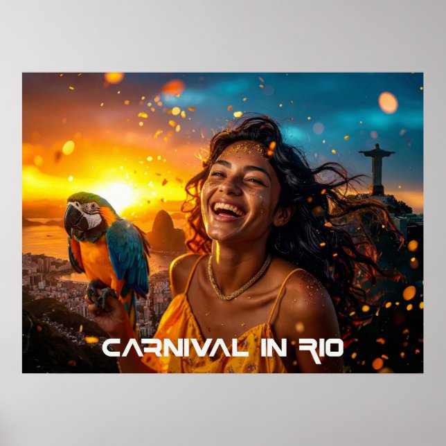 POSTER CARNIVAL IN RIO (Frente)