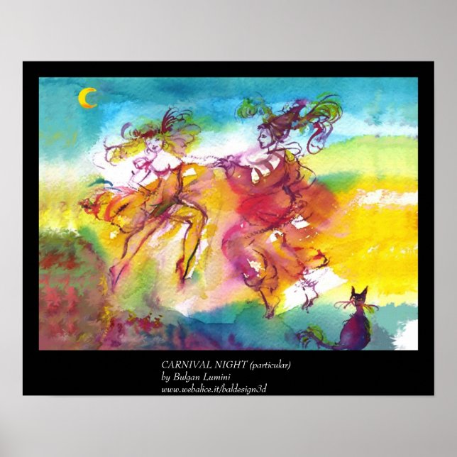 Poster CARNIVAL NIGHT / Mascarada veneziana,Dance Music (Frente)