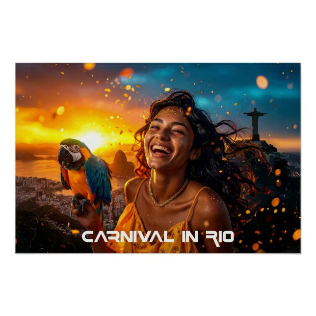 PÓSTER CARNIVAL NO RIO (Frente)