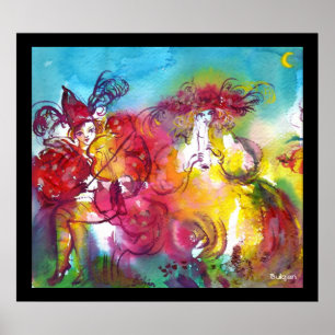 Póster CARNIVAL NOITE / Mascarada veneziano,Dance Music