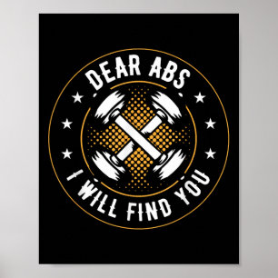 Poster Caro Abs, Vou Encontrá-Lo