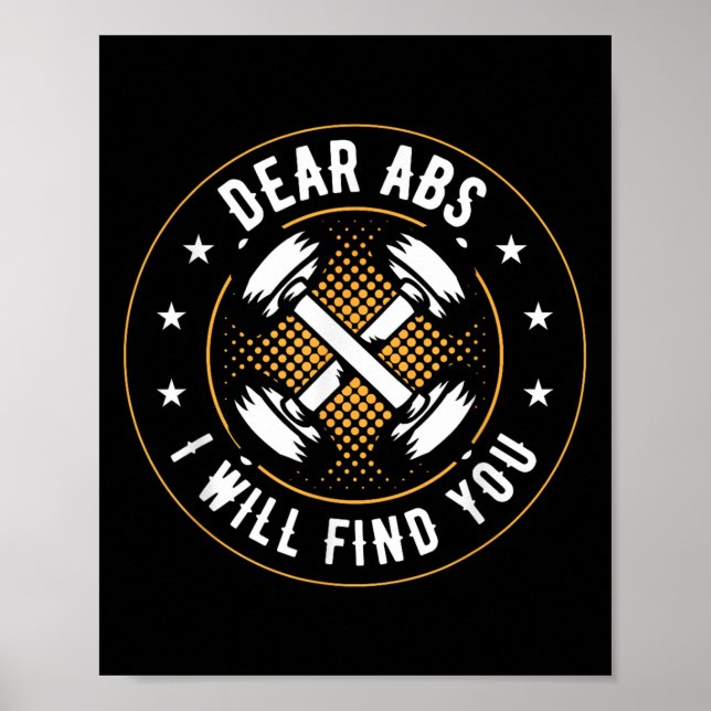 Poster Caro Abs, Vou Encontrá-Lo (Frente)